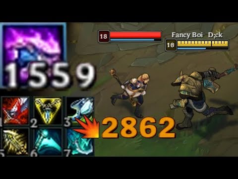 1500 Stacks + 100% Crit NASUS - 3000 CRITS - League of Legends