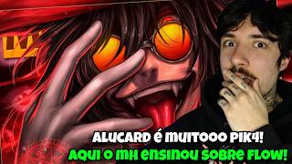 (MH DEU AULA!) REAGINDO ao Tipo Alucard 👁️ (Hellsing) MHRAP | REACT // NaiReact