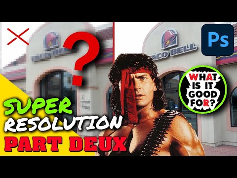 Does SUPER RESOLUTION Work on Low Quality JPEG Images? Adobe Photoshop CC 2021 + ACR