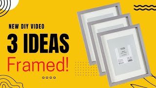 How to Remodel Frames #budgetfriendly #ideas #diy