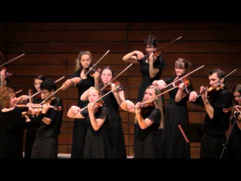 Siskiyou Violins performing La Cumparsita - SOU Recital Hall 2/8/14