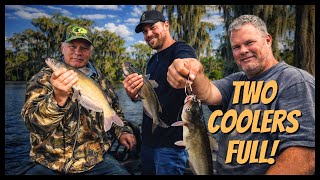 We couldn’t bait lines fast enough!