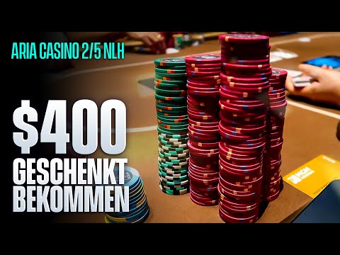 $400 am Pokertisch geschenkt bekommen