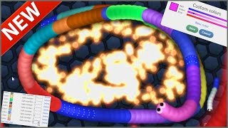 CREATE YOUR OWN SKIN! - Slither.io Update! - Best SLITHER.IO HACK / MOD UPDATE!