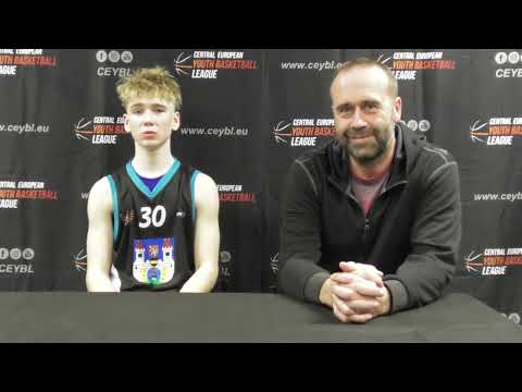 CEYBL U17, 28. 11. 2025, PRESS conference, Basketpoint Frýdek-Místek - BK Sojky Pelhřimov