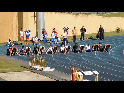 Final 100m Juvenil - Inter 2022