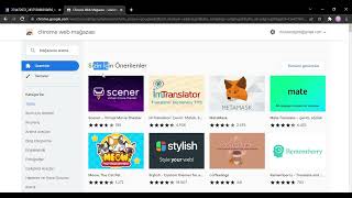 chrome web store Nasil girilir ne icerikler var?