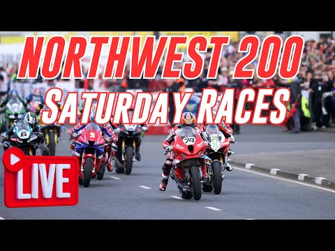 Northwest 200  Superbike 2025 Saturday Races Live Timing and Commentary