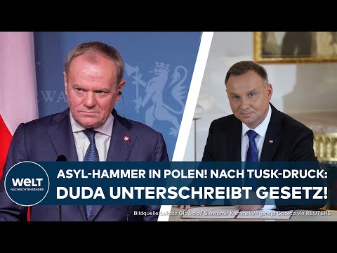 ASYLGESETZ IN POLEN: Präsident Duda verschärft Regeln an Belarus-Grenze auf Druck von Tusk!