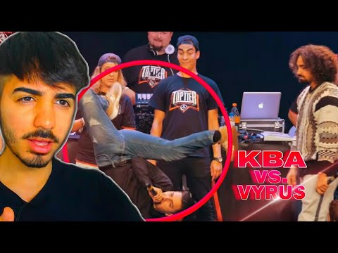 BREAKDANCE BATTLE 😨 KBA_THE_ONE vs. VYRUS - TopTierTakeover - Reaction