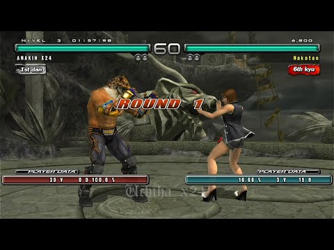 72_2 King vs King ,Anna Willians Ryona - Tekken 5 Dark Resurrection PS3 HD 2022 ( Uchiha x24 )