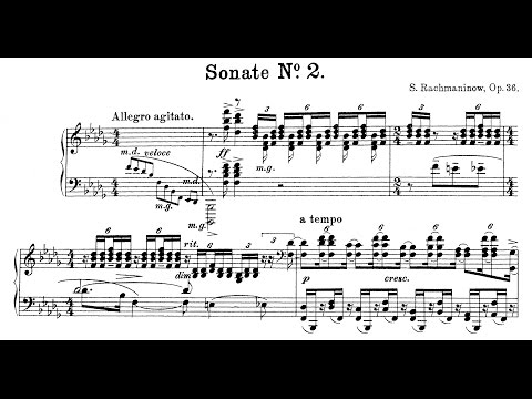 Rachmaninoff: Piano Sonata No.2, Op.36 (Lugansky, Kocsis)