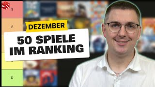 Mein Dezember 2025: 50 Spiele im persönlichen Ranking