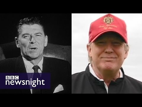 , title : 'How does Donald (Trump) compare to Ronald (Reagan)? - BBC Newsnight'