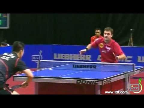 2012 Liebherr Mens World Cup. Final: BOLL T. (GER) vs MA Long (CHN)