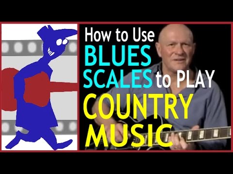 How to use blues scales to play country music