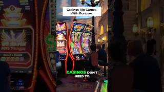 Casinos Aren't Rigging Slot Machines... They Are Rigging You #casino #slots #gam