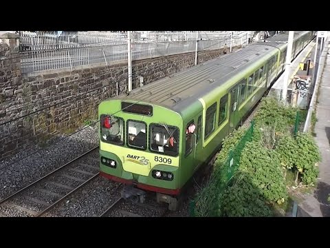 IE 8300 Class Dart Train number 8309 - Blackrock Station, Dublin