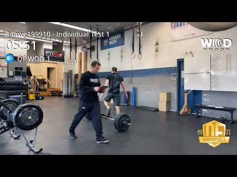 CrossFit Quarterfinals 2023/Test 1/CFSA