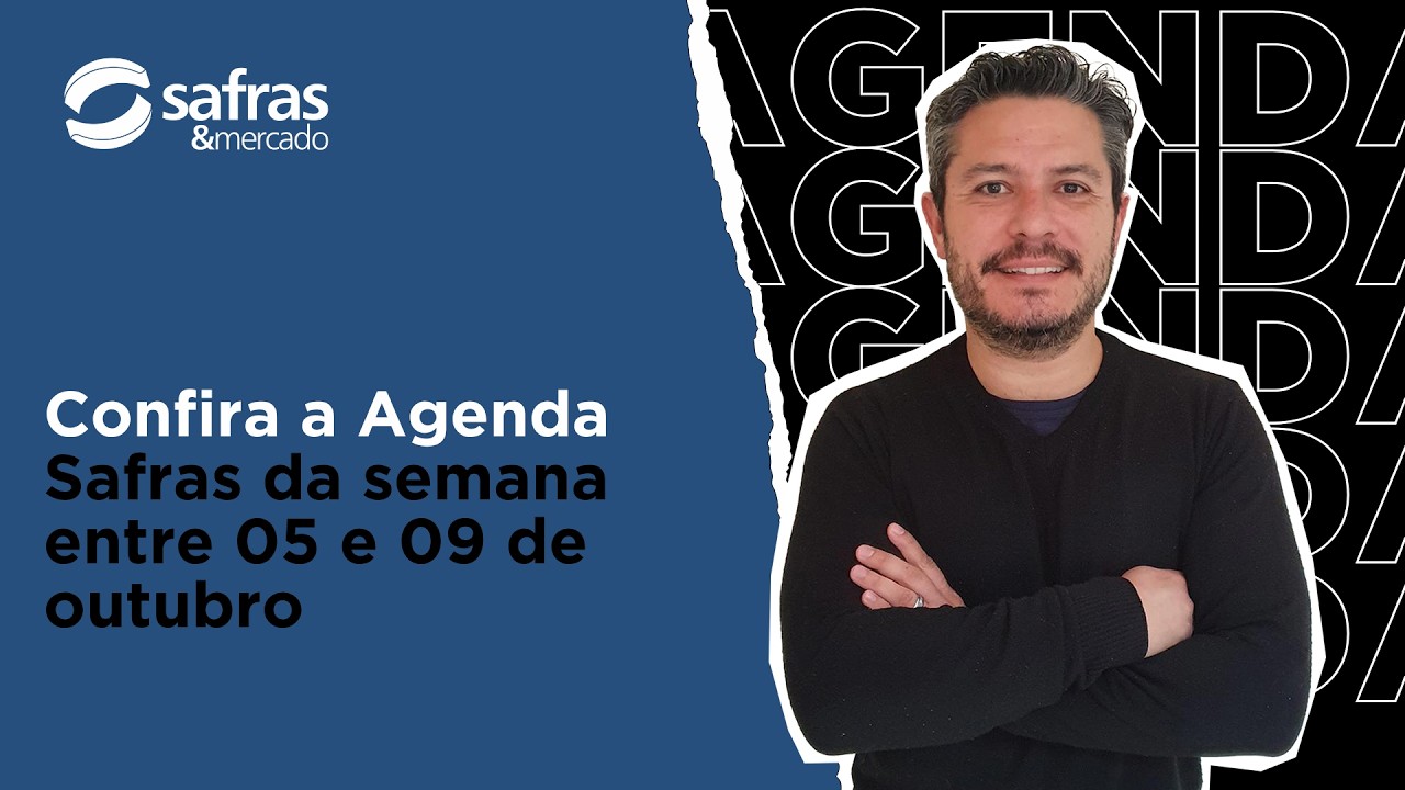 Confira a Agenda Safras da semana entre 05 e 09 de outubro