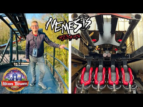 NEW Nemesis Reborn Behind The Scenes Tour - Alton Towers