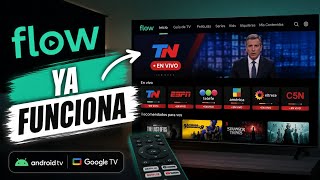 Cómo ACTIVAR FLOW en ANDROID TV y GOOGLE TV