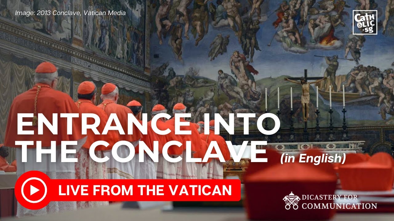LIVE I Entrance into the Conclave