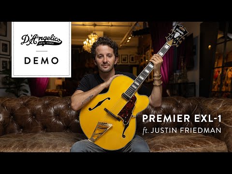 D'Angelico Excel EXL-1 Hollow Body Archtop with Rosewood Fretboard 2010s - Natural-Tint image 23