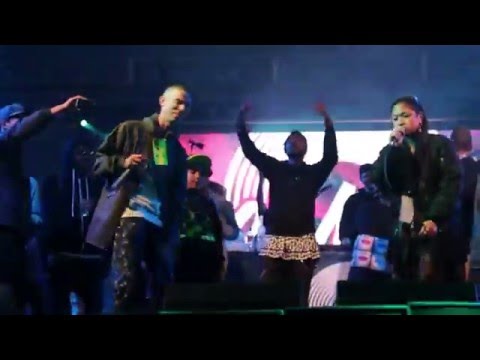 Foreign Beggars ft Skinnyman - Hold on Live at Boom Bap Festival 2015
