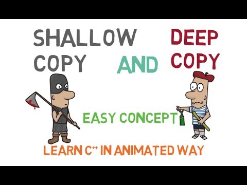 Shallow and Deep Copy in C++