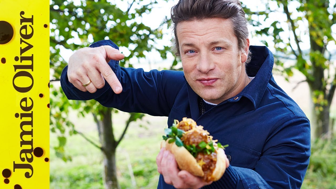 Mega meatball sub: Jamie Oliver