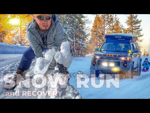 Snow run and recovery | El Dorado National forest