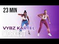 VYBZ KARTEL WORKOUT | DANCEHALL CARDIO WORKOUT | 25 MINUTES | BURN UP TO 500 CALORIES
