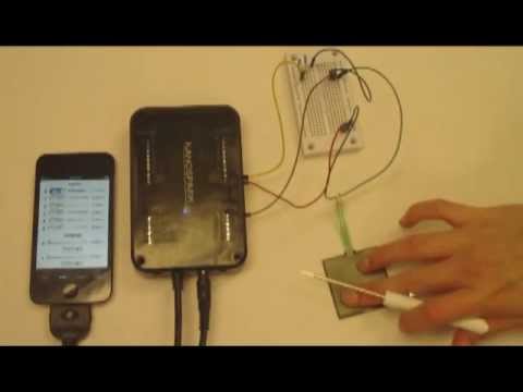 Nanospark Demo: Force Sensing Resistor