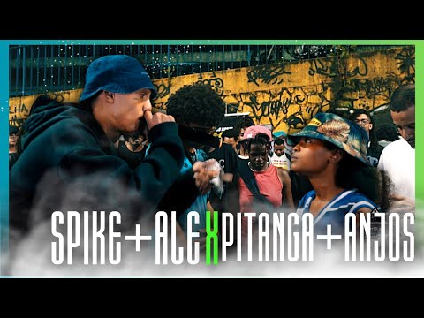 ALE E SPIKE X ANJOS E PITANGA | Ed: Duplas | SEMIFINAL | Batalha Marginow | 24/4 | BMW