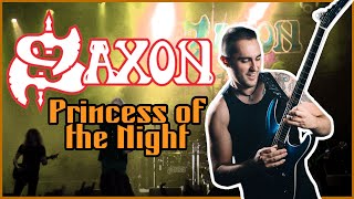Saxon - Princess Of The Night Solo Tutorial | Aitor Epas Solo 19.