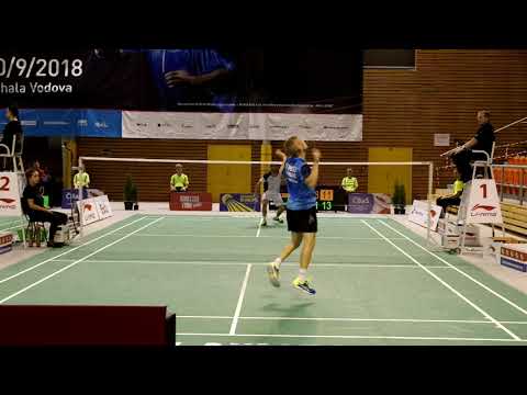 LI NING Czech Open 2018 - Victor SVENDSEN - Thomas ROUXEL - 2. game