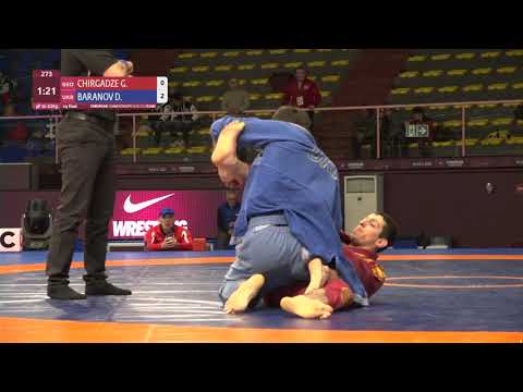 1/4 Men's GP Gi - 62 kg: G. CHIRGADZE (GEO) v. D. BARANOV (UKR)