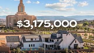 Inside This $3.175 Million St. George Luxury Home on Red Cliffs Temple Lane