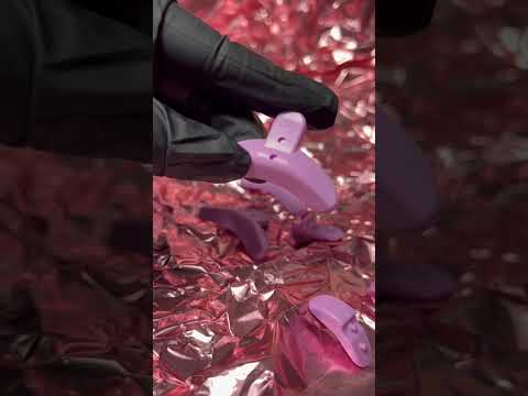 Зворотні валики багатофункціональні, фіолетові, набір 3 розміри S, M, L