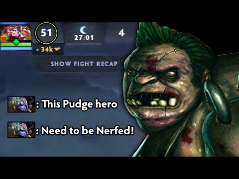 Holy Sh*t! Don't tell me This is OKAY!! PUDGE 7.32e need to be nerfed!!