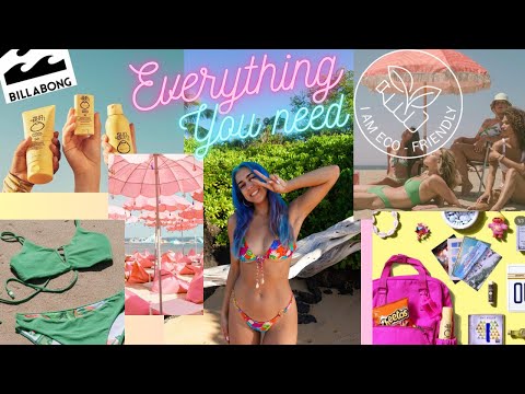 Eco-Friendly Summer Essentials: Sustainable Bikinis, Sunscreen, and more :)