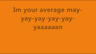 Average Man - Reel Big Fish lyrics