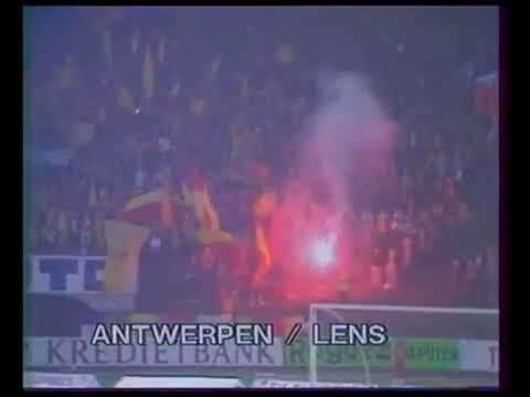 ANTWERP - RC LENS - COUPE DE L'UEFA 16éme RETOUR -1983