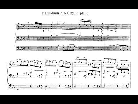 J. S. Bach: Präludium Es-Dur BWV 552.I