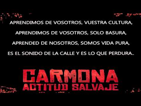 CARMONA FT MORENO   APRENDIMOS + LETRA [ ACTITUD SALVAJE ]