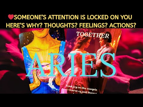 ❤️ ARIES "YOU PULL ON MY HEART STRINGS! I CAN'T SHAKE YOU!" LOVE TAROT READING