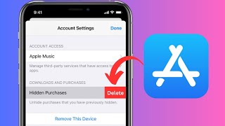 How to delete hidden purchases app store || How to permanently delete hidden purchases on iPhone ||