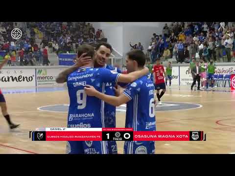 Gol Daniel (1-0) Manzanares FS - Xota FS. J3, 1Div. LNFS