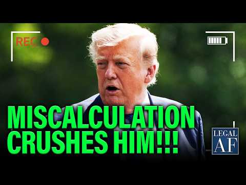 Thumbnail image for: Trump MISCALCULATES BAD as Lawsuit HAUNTS HIM!!!